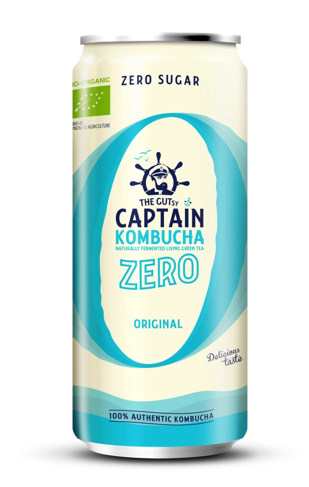 GUTsy Captain Kombucha Zero - Original 20x250mL