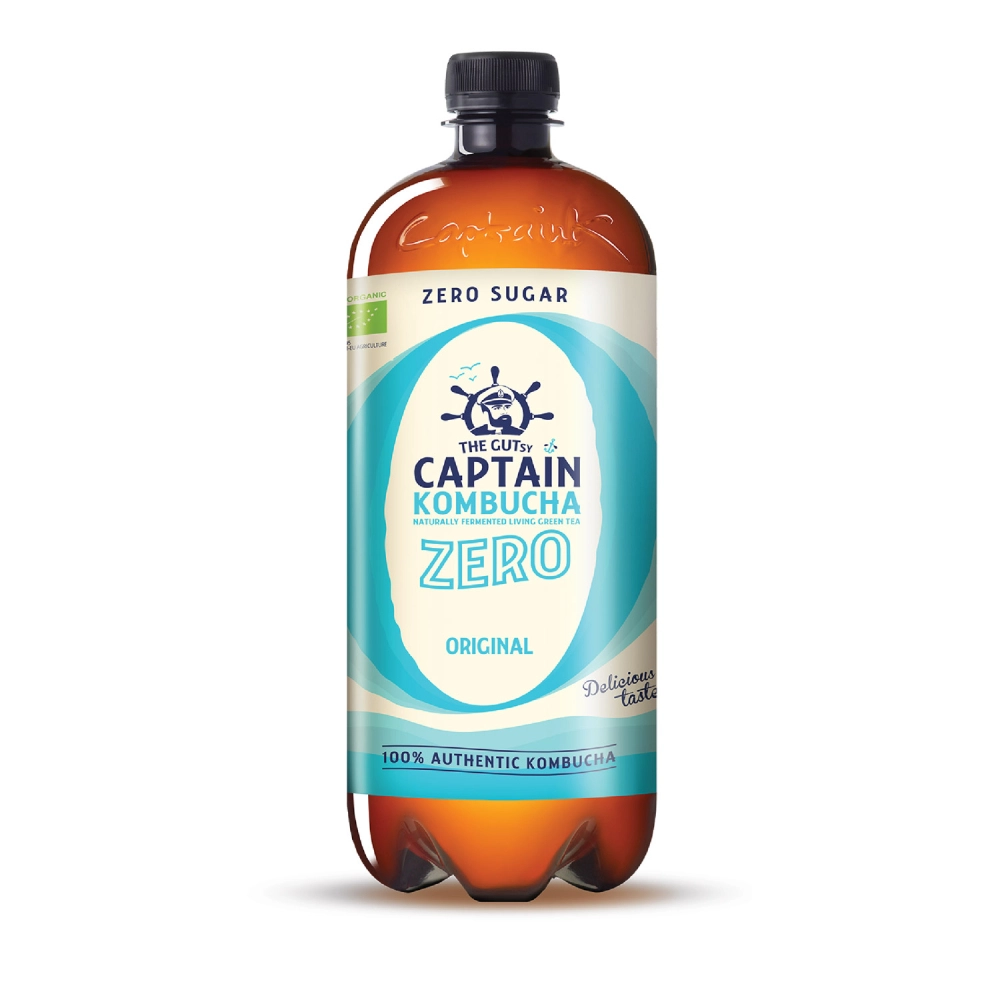 GUTsy Captain Kombucha Zero Original 1L